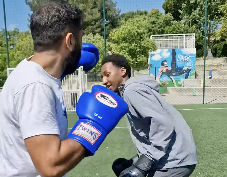 Boxe et philo à Frais Vallon