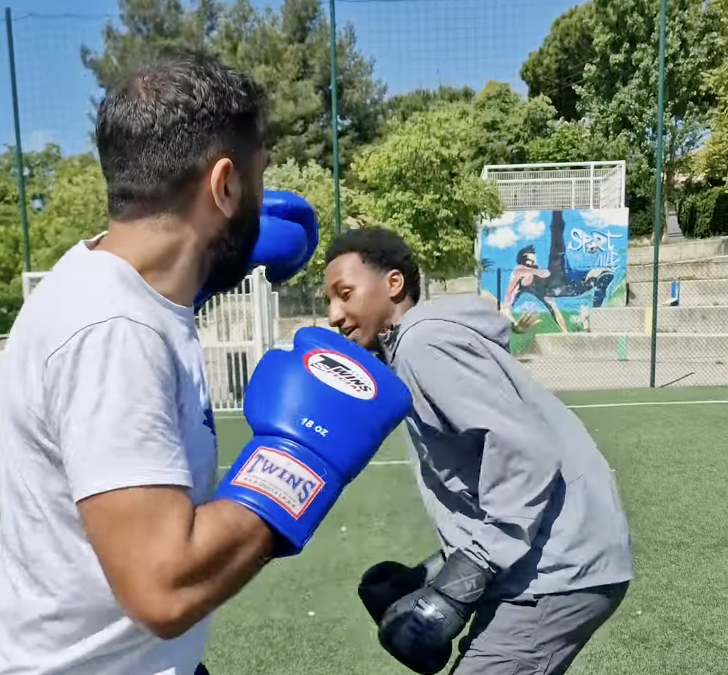 Boxe et philo à Frais Vallon