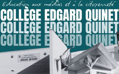 Collège Edgard Quinet : éducation aux médias et à la citoyenneté